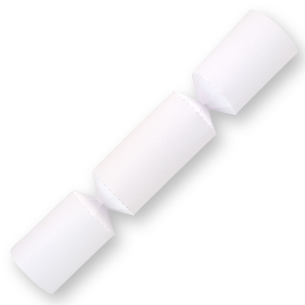 Pure White | Small Crackers | Make & Fill Your Own Crackers | Eco Recyclable