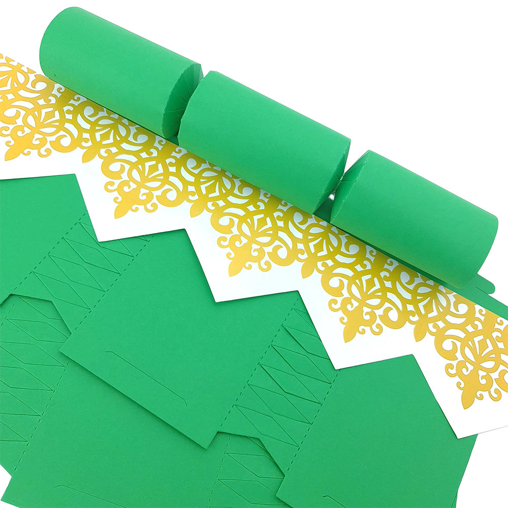 Emerald Green | Premium Cracker Making DIY Craft Kits | Make Your Own | Eco Recyclable