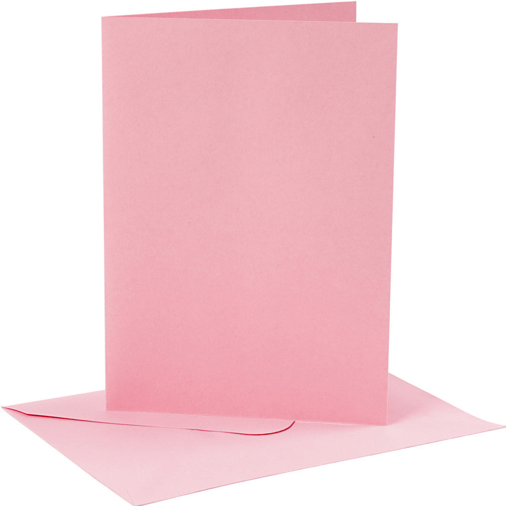 4 Coloured 5x7 Cards & Envelopes for Card Making Crafts | Card Making Blanks