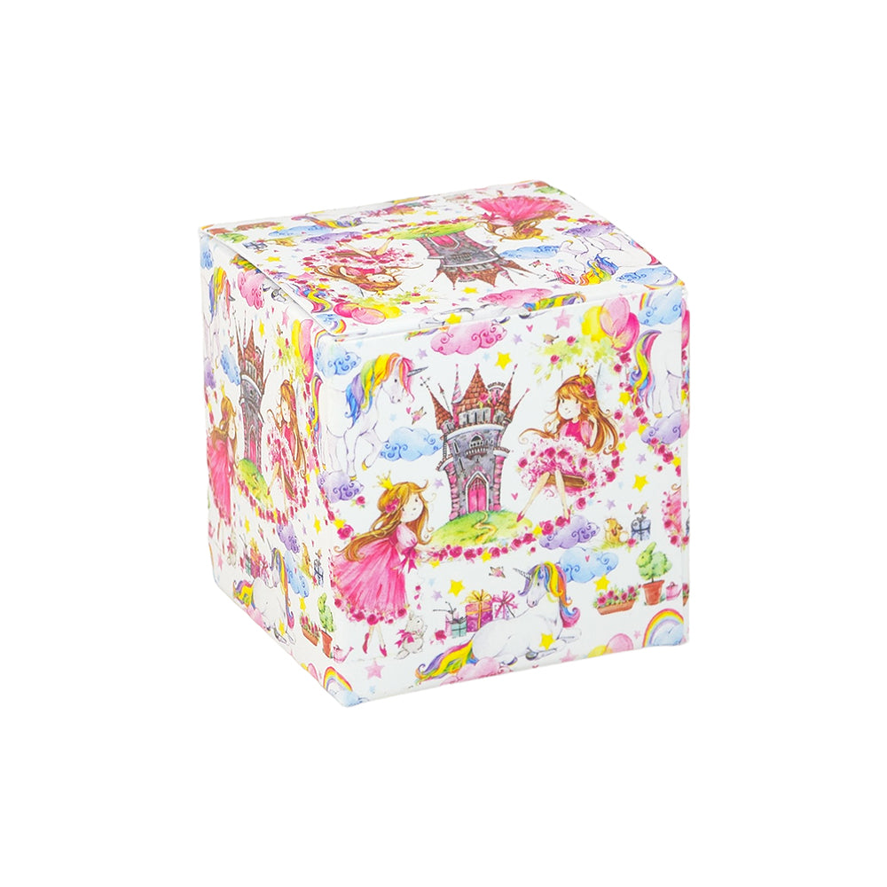 Fairytale Princess | Mini Gift Box | 5cm Cube | 6 Boxes