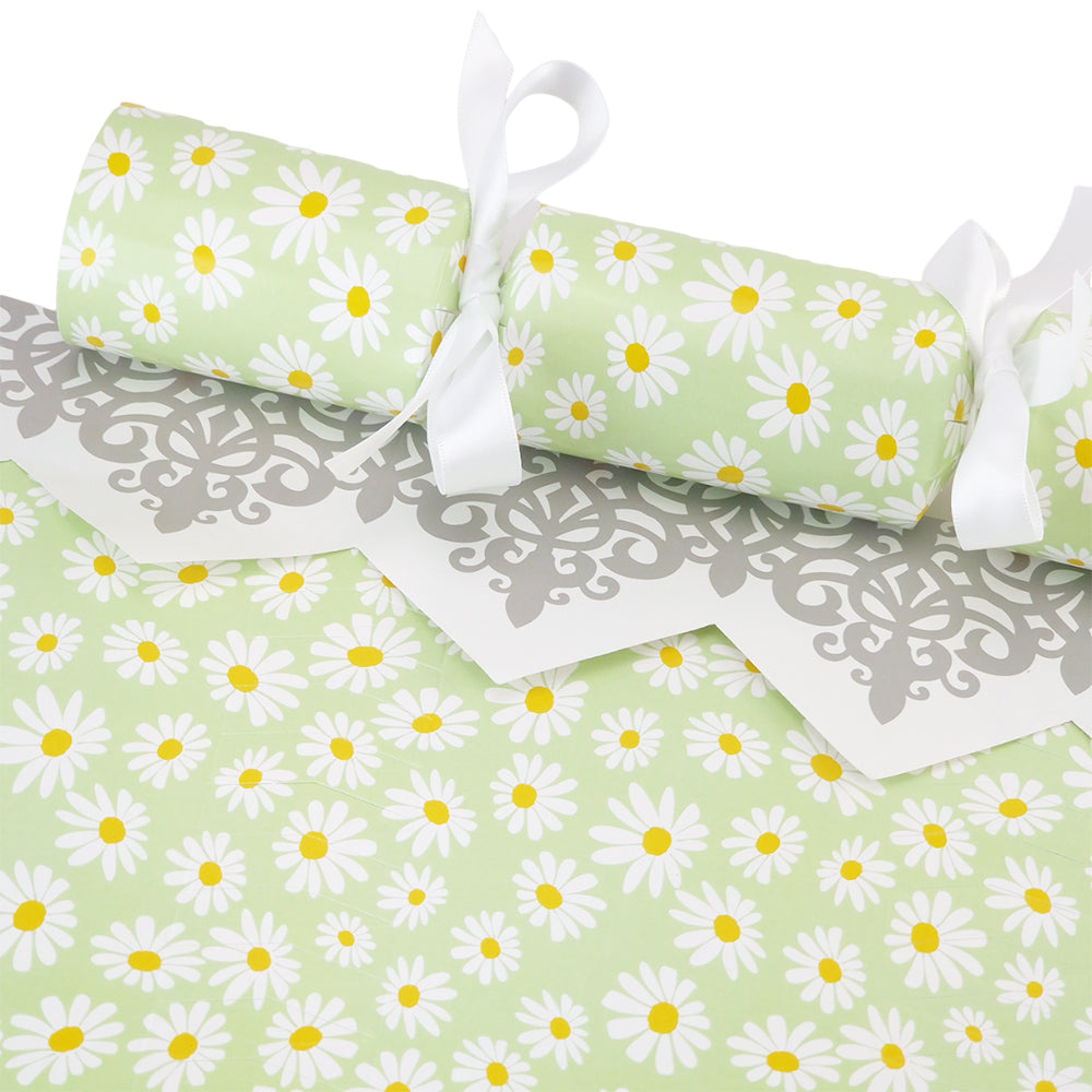 Green Daisy Flower Cracker Making Kits - Make & Fill Your Own