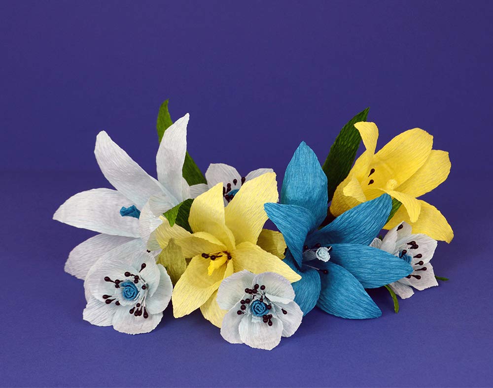 Pistachio Green Floristry Crepe for Paper Flower Making Crafts
