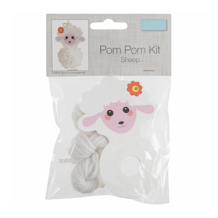 Sheep Pom Pom Kit for Easter Crafts