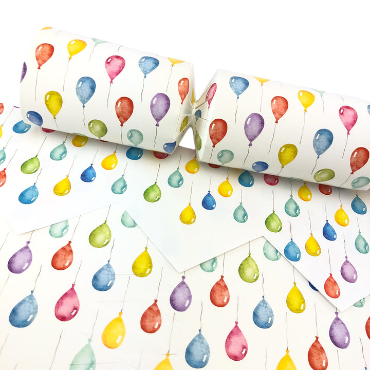 Party Balloons | SNAPLESS Birthday Cracker Making Craft Kit | Makes 6