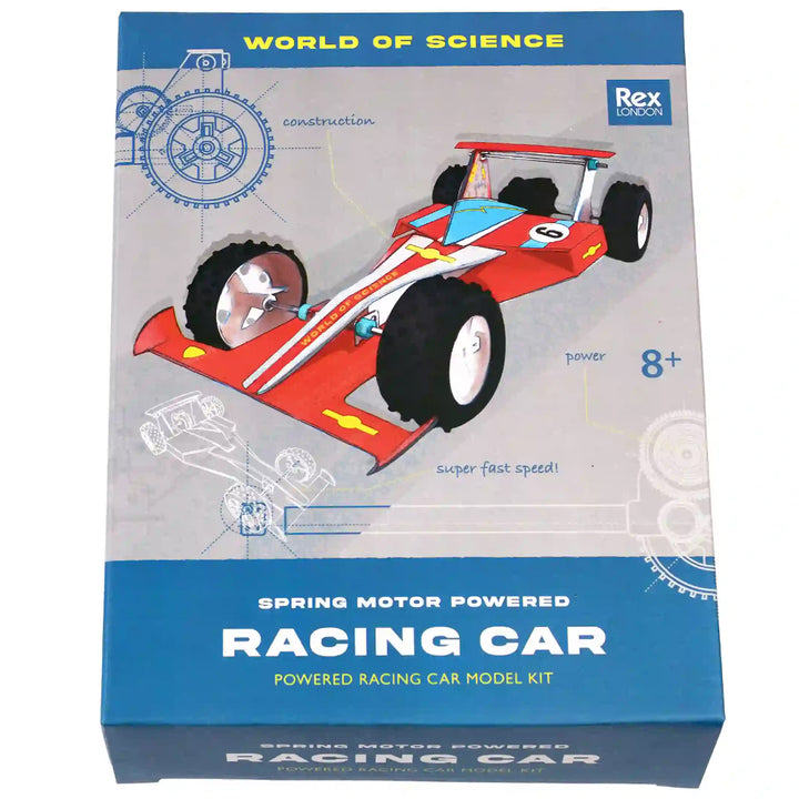 Motor Powered Racing Car | Model Activity Kit for Kids | Boxed Gift Idea