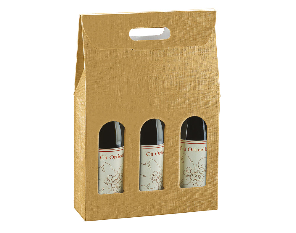 Wine Bottle Boxes Holding 1-4 Bottles - Range of Coloured Boards