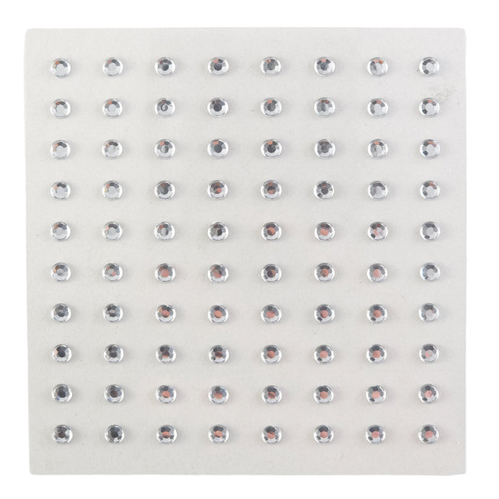 Self Adhesive Gems or Pearls | 4mm | 80 per Sheet | Crafts &amp; Papercrafts