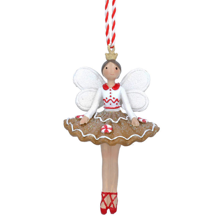 Christmas Gingerbread Angel Hanging Ornament | Gisela Graham | Tree Decoration