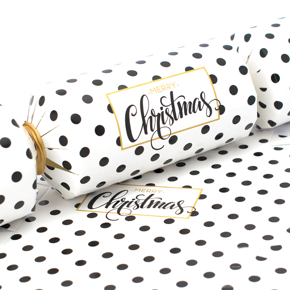 Simply Monochrome Christmas Cracker Making Kits - Make & Fill Your Own
