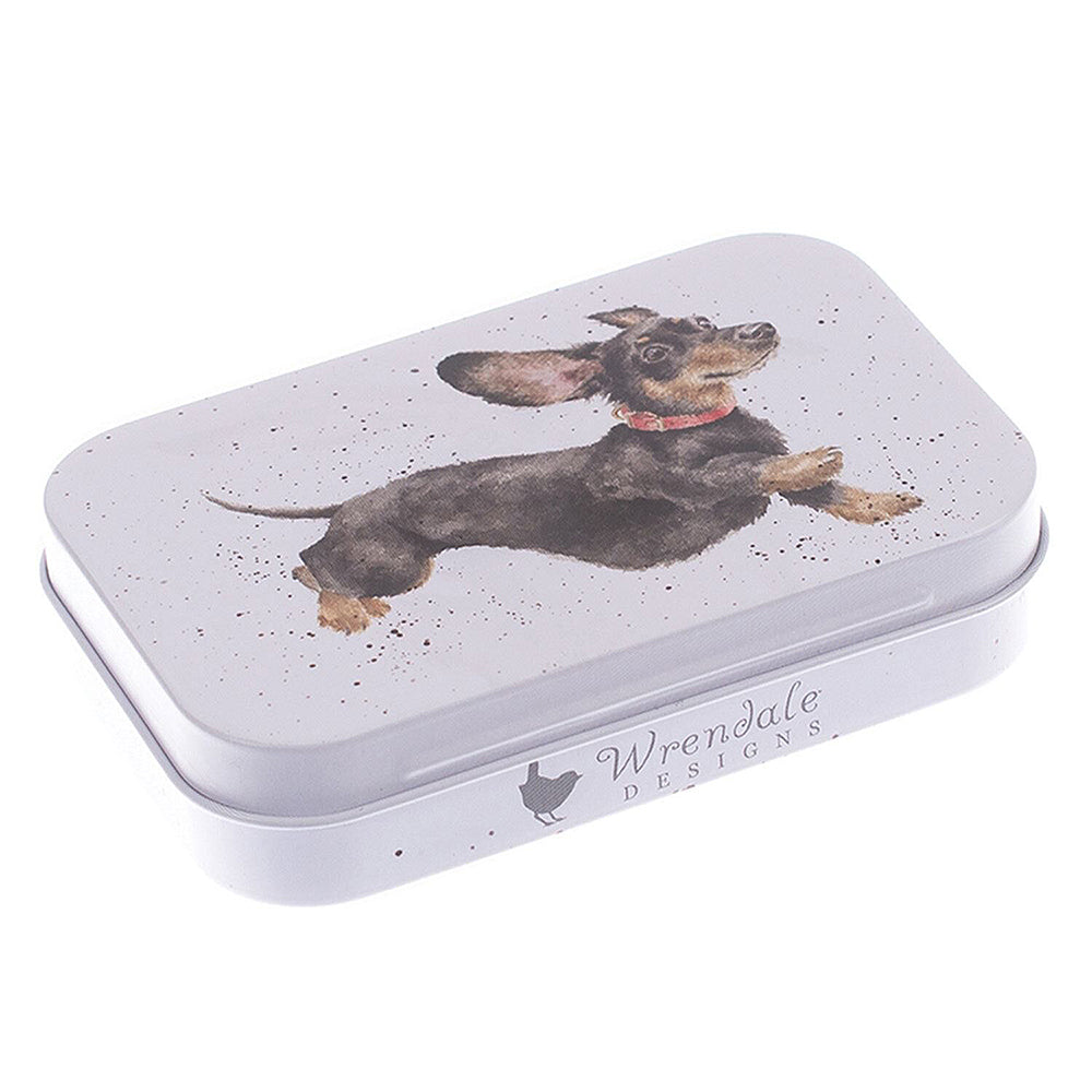 9cm Wrendale Lidded Tin Dog Design | Cracker Filler Gift
