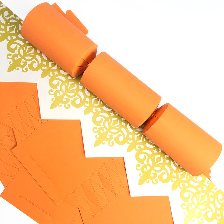 Orange | Premium Cracker Making DIY Craft Kits | Make Your Own | Eco Recyclable