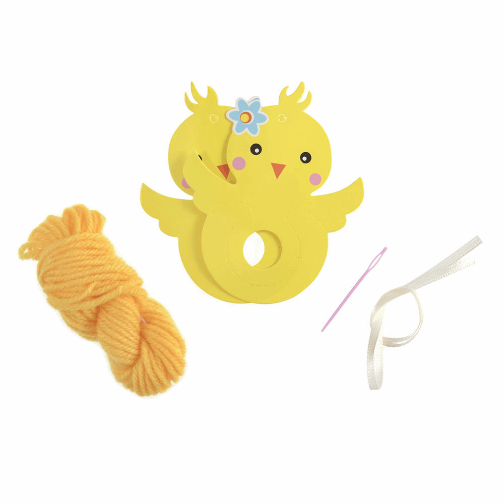 Chick Pom Pom Kit for Easter Crafts