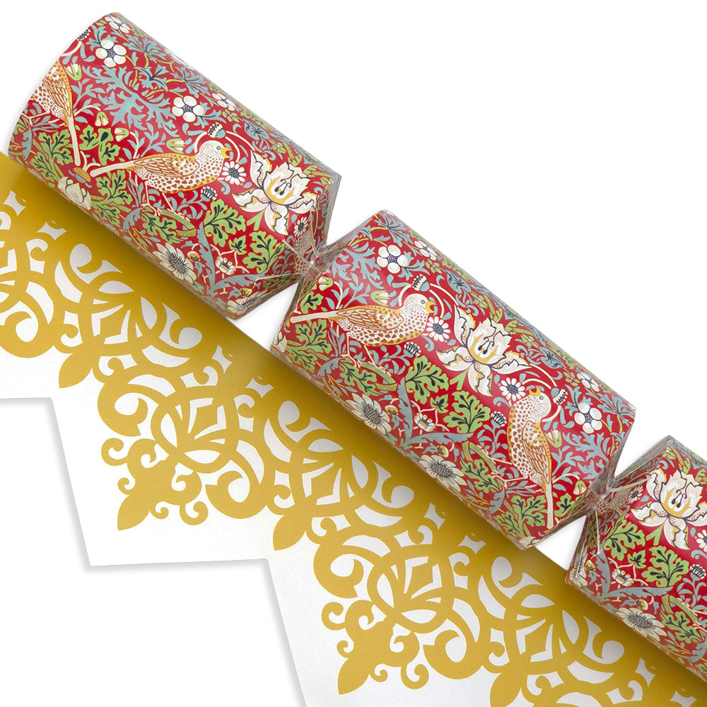 Wiliam Morris Christmas Cracker Making Kits | Makes 6 | Big Choice of Designs