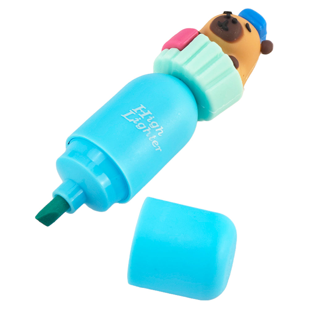 Capybara | Mini Highlighter Pen | Single | Little Gift | Cracker Filler