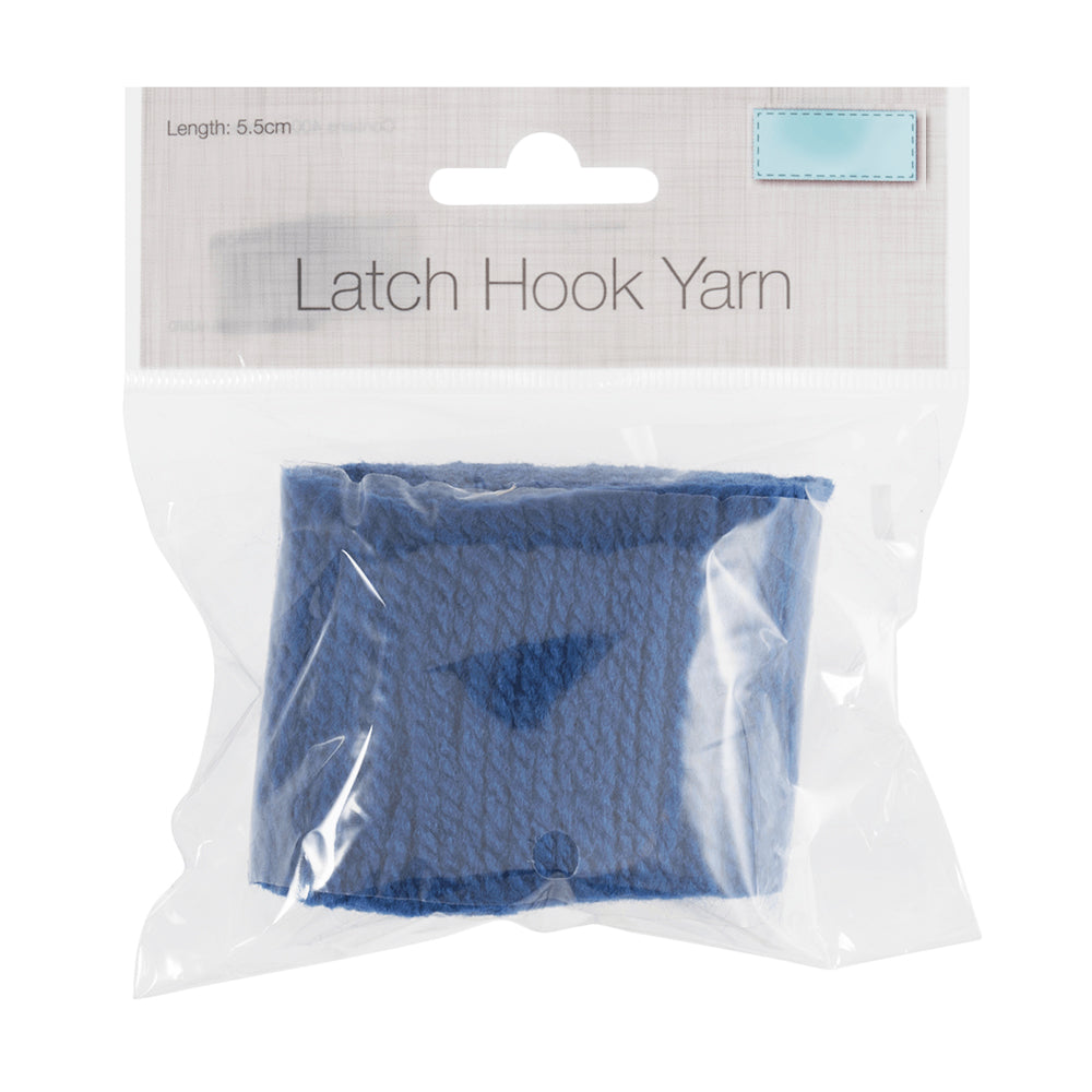 Latch Hook Yarn - 5.5cm - Sapphire Blue