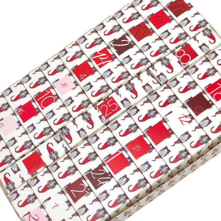 Personalised Advent Calendar Kit | 25 Soap Boxes & Outer Box | Nordic Gonk