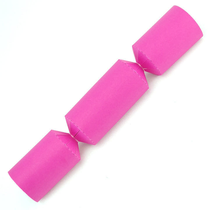 Shocking Pink | Make & Fill Your Own Small Crackers | 10 or 100 | Eco Recyclable