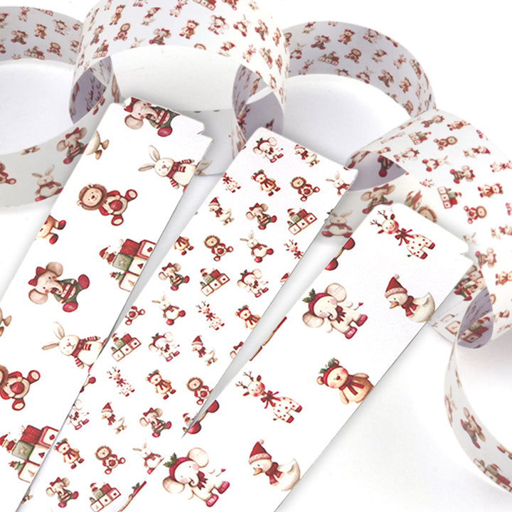 30 Reusable Paper Chains | Baby's 1st Christmas | No Glue Needed | 2.5m