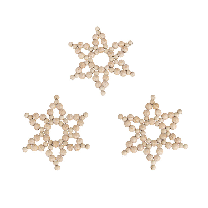 Wooden Bead Classic Star Craft Kit | Christmas Craft