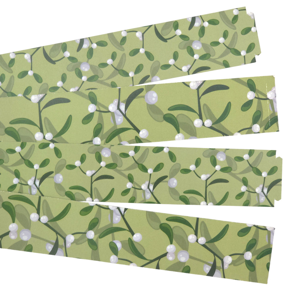 30 Reusable Christmas Paper Chains | Simply Mistletoe | No Glue Needed | 2.5m