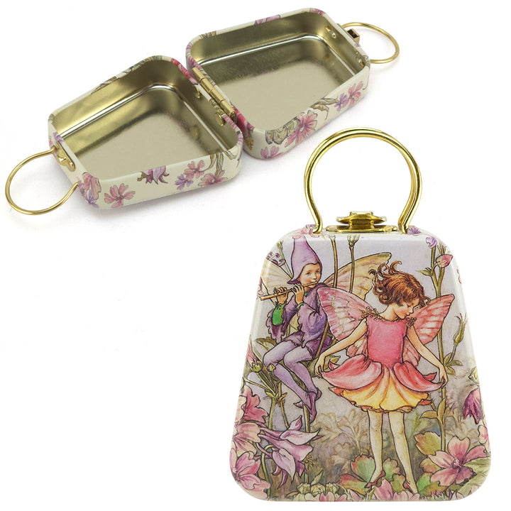 Flower Fairies | Mini Tin Handbag | 6.5cm Tall | Little Gift