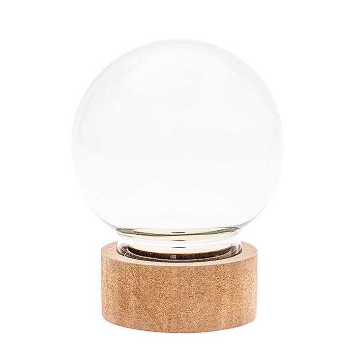 Glass Globe or Dome Shaped Bell Jar for Crafts | 8, 10 or 13cm Wide