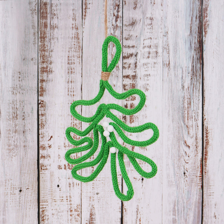 Mistletoe | French Knitting Wire Word Christmas Kit | With Knitting Dolly