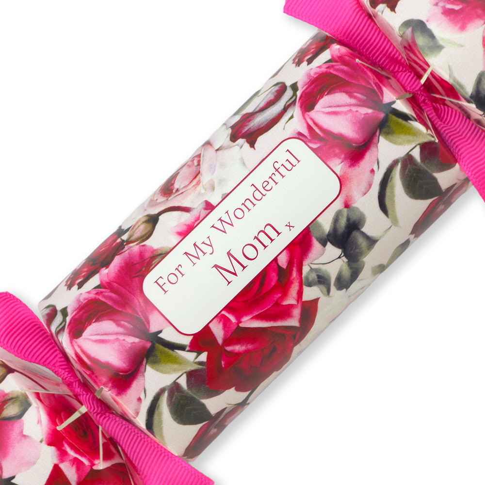 For My Wonderful Mom | Mother's Day Cracker Craft Kit | Perfect Rose | Single