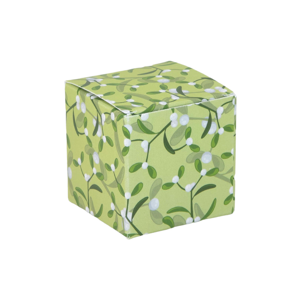 Simply Mistletoe | Mini Gift Box | 5cm Cube | 6 Boxes
