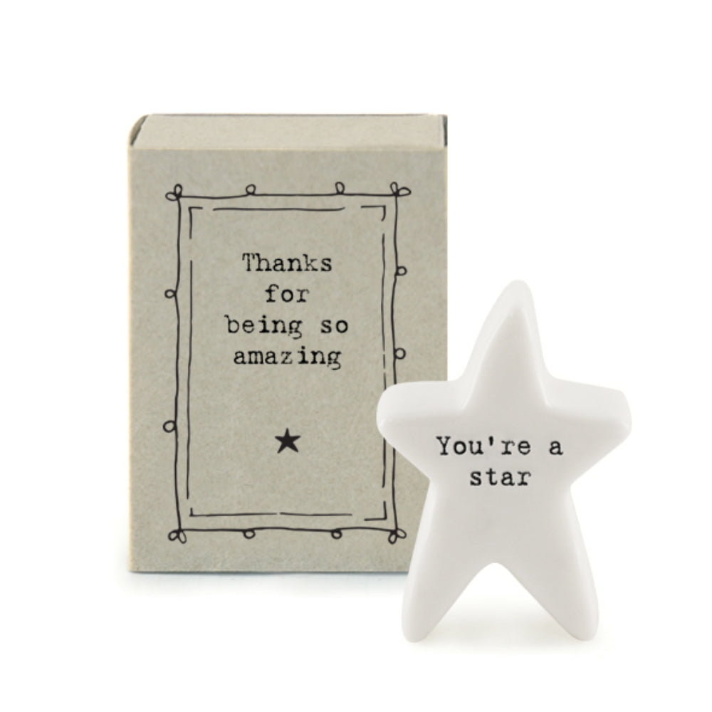Thanks For Being So Amazing | Porcelain Star | Cracker Filler | Little ...