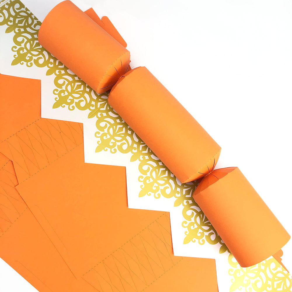 Orange | Premium Cracker Making DIY Craft Kits | Make Your Own | Eco Recyclable