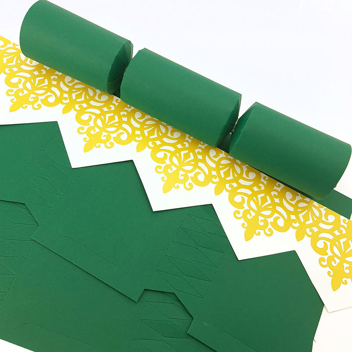 Rich Green | Premium Cracker Making DIY Craft Kits | Make Your Own | Eco Recyclable