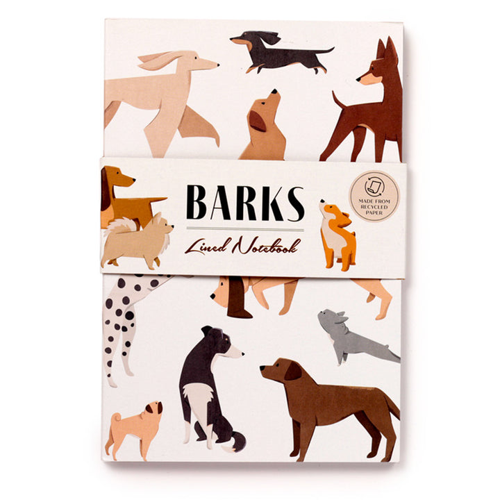 Dog Themed | A5 Notebook | Stationery Gift | Glue Bound