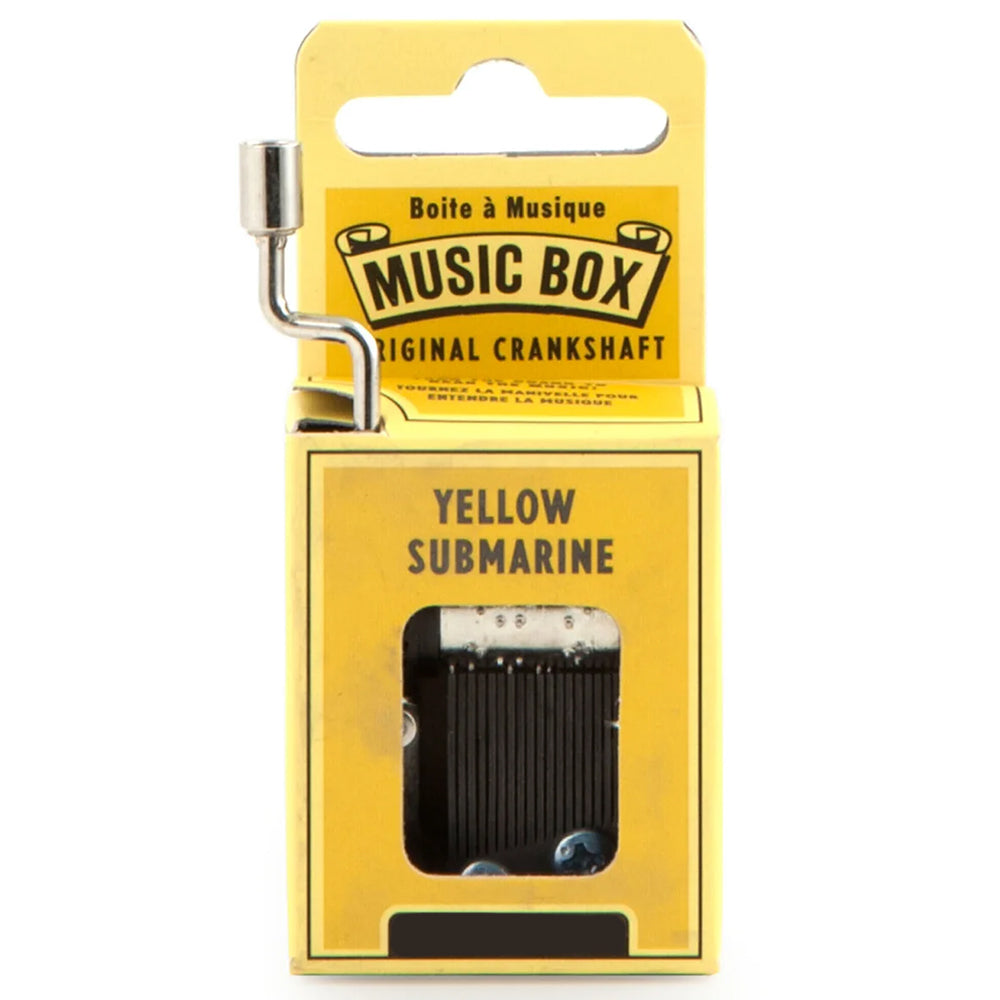 Yellow Submarine | Wind & Listen Music Box | Mini Gift | Cracker Filler