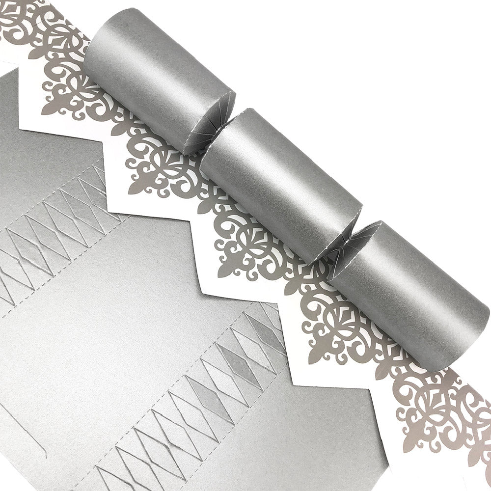 Silver Pearl | Premium Cracker Making DIY Craft Kits | Make Your Own | Eco Recyclable