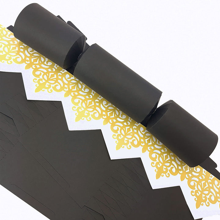 Black | Cracker Making DIY Craft Kits | Make Your Own | Eco Recyclable