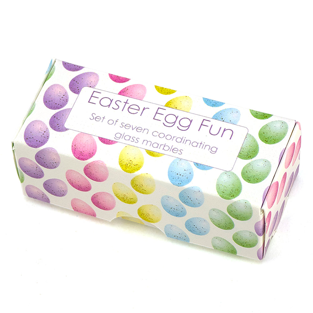 Pastel Speckled Eggs | Mini Box of Marbles | Cracker Filler | Little Easter Gift