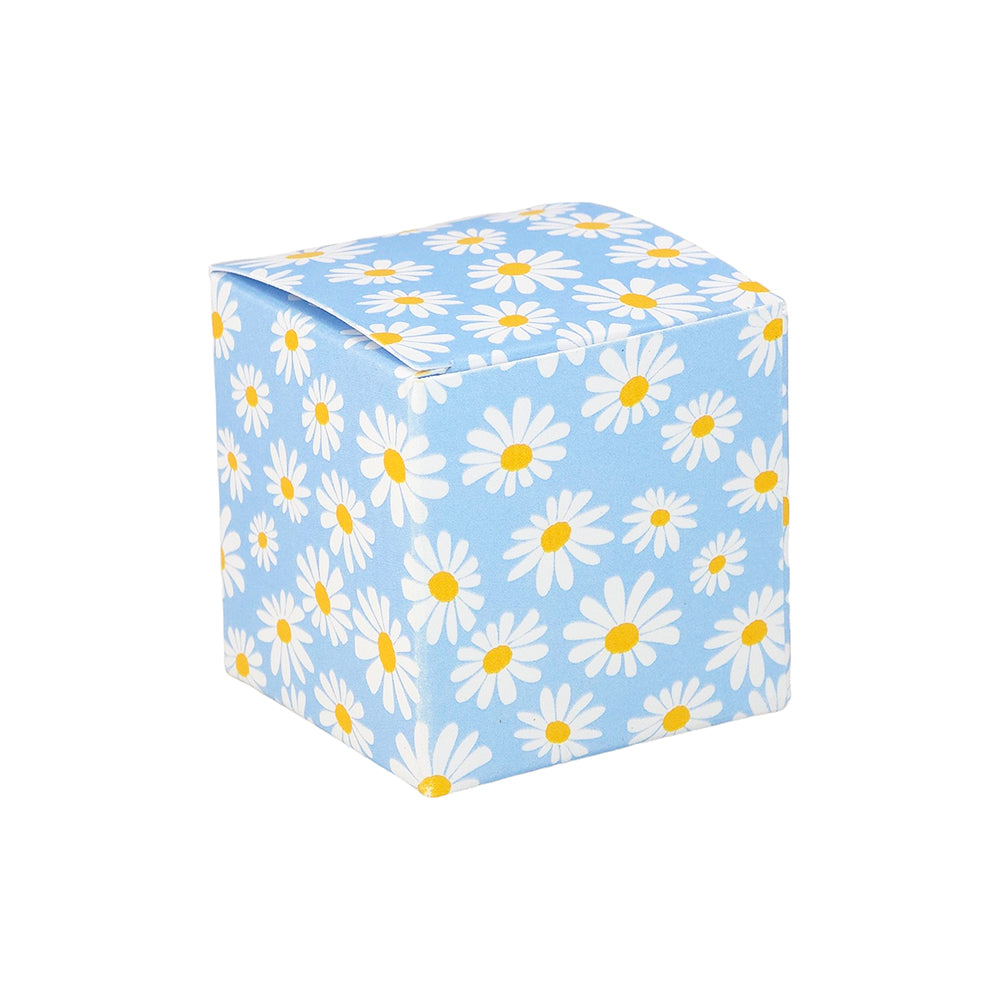 Daisy Loves Blue | Mini Gift Box | 5cm Cube | 6 Boxes