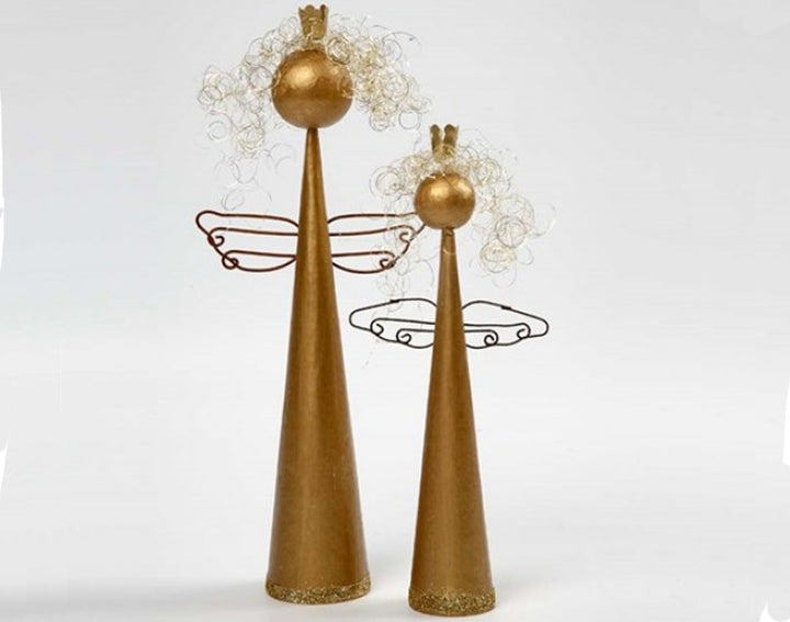 3 Assorted Paper Mache Cones to Decorate 30, 40 & 50cm Tall | Papier Mache Boxes