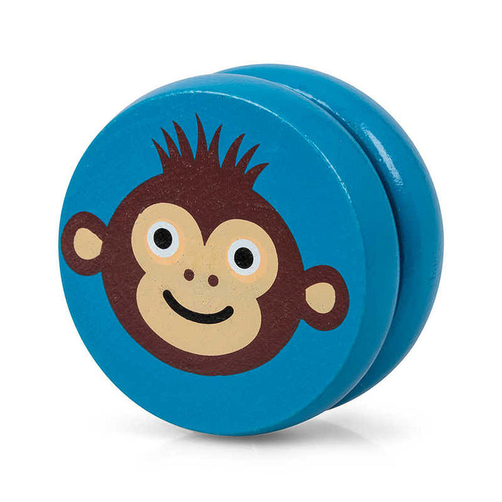 Mini Colourful Wooden Yo-Yo for Kids | Single | Little Gift | Cracker Filler