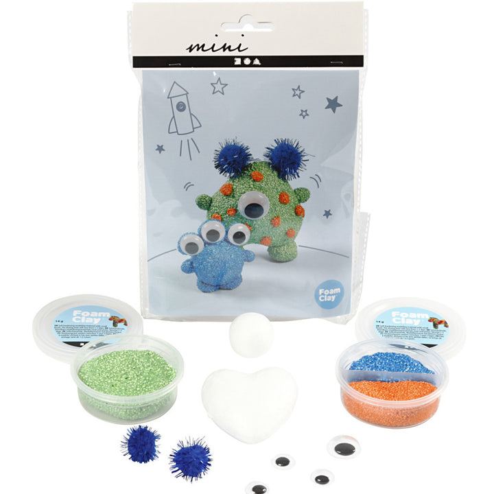 Monsters Mini Modelling Clay Craft Kit for Kids