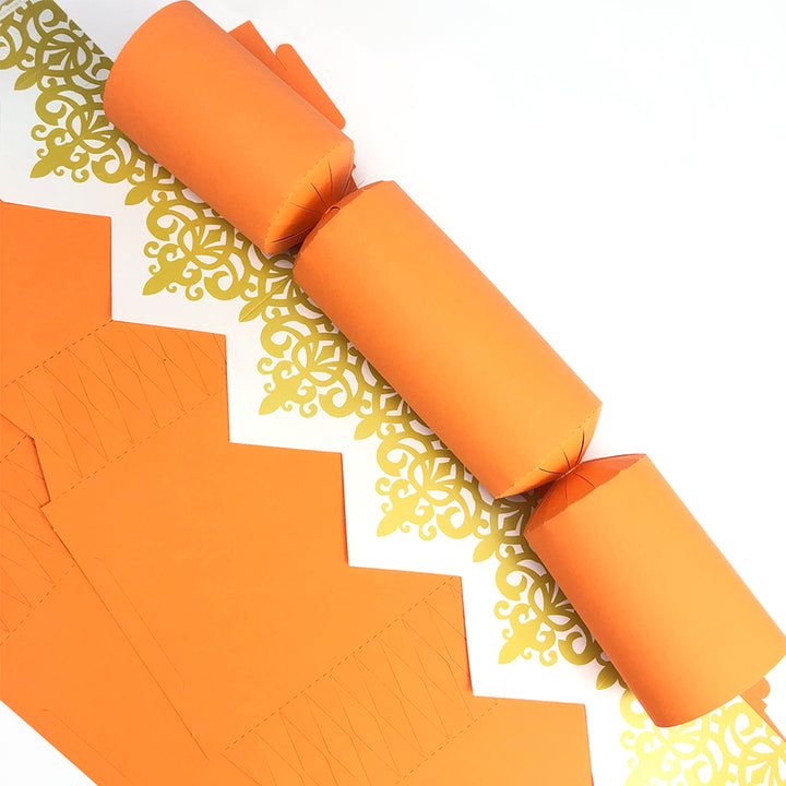 Orange | Premium Cracker Making DIY Craft Kits | Make Your Own | Eco Recyclable