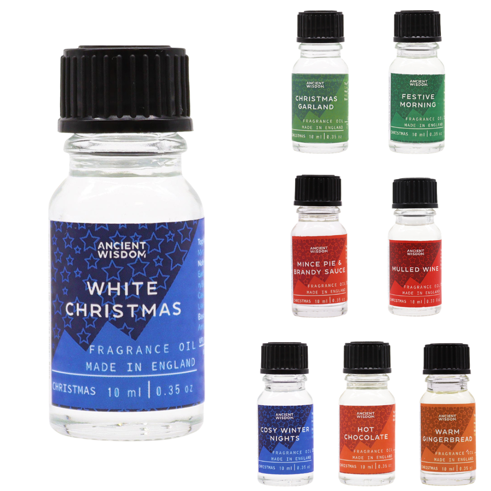 Christmas Scented Fragrance Oil for Burners | 10ml | Cracker Filler Gift