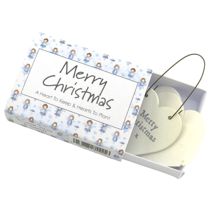Winter Fairies | Christmas Hearts to Keep &amp; Plant | Cracker Filler | Little Gift