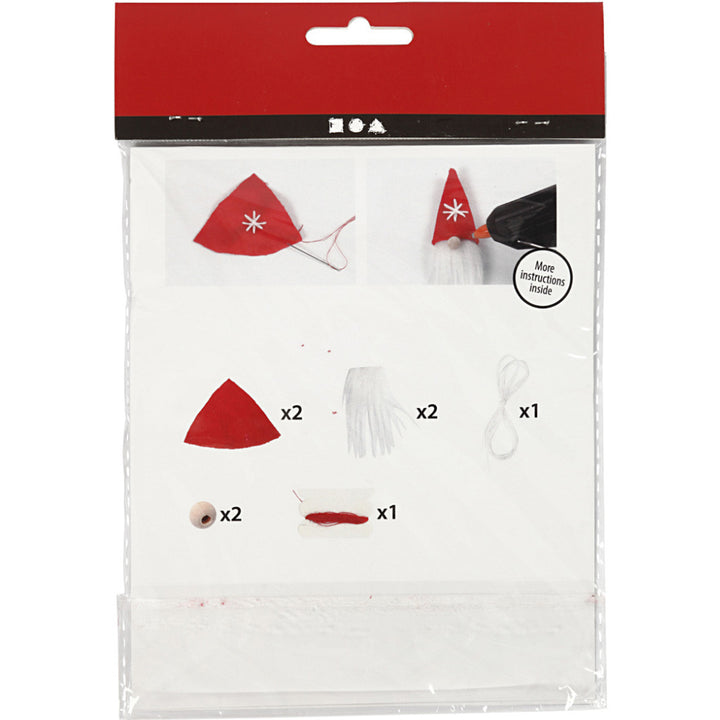 Christmas Hanging Gnomes Sewing Craft Kit | DIY Decoration