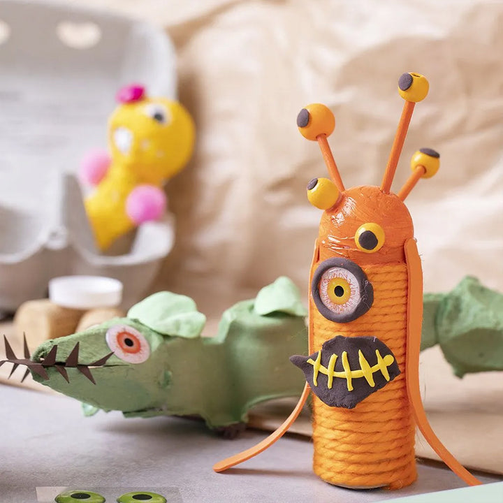 Funny Monsters | Modelling & Painting Craft Kit | Complete Boxed Set