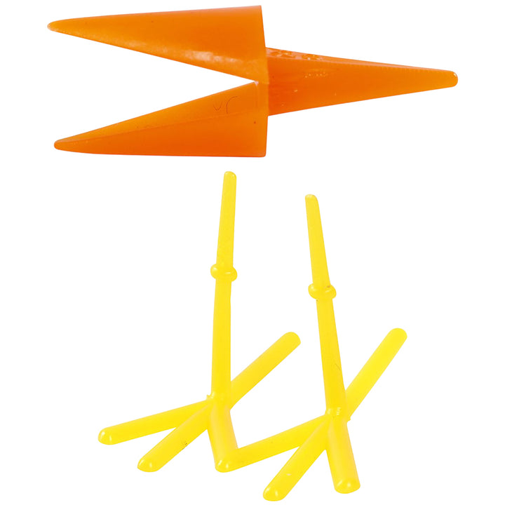 Easter Chick Beaks & Feet | Set of 8 or Bulk 50 | Modelling Crafts