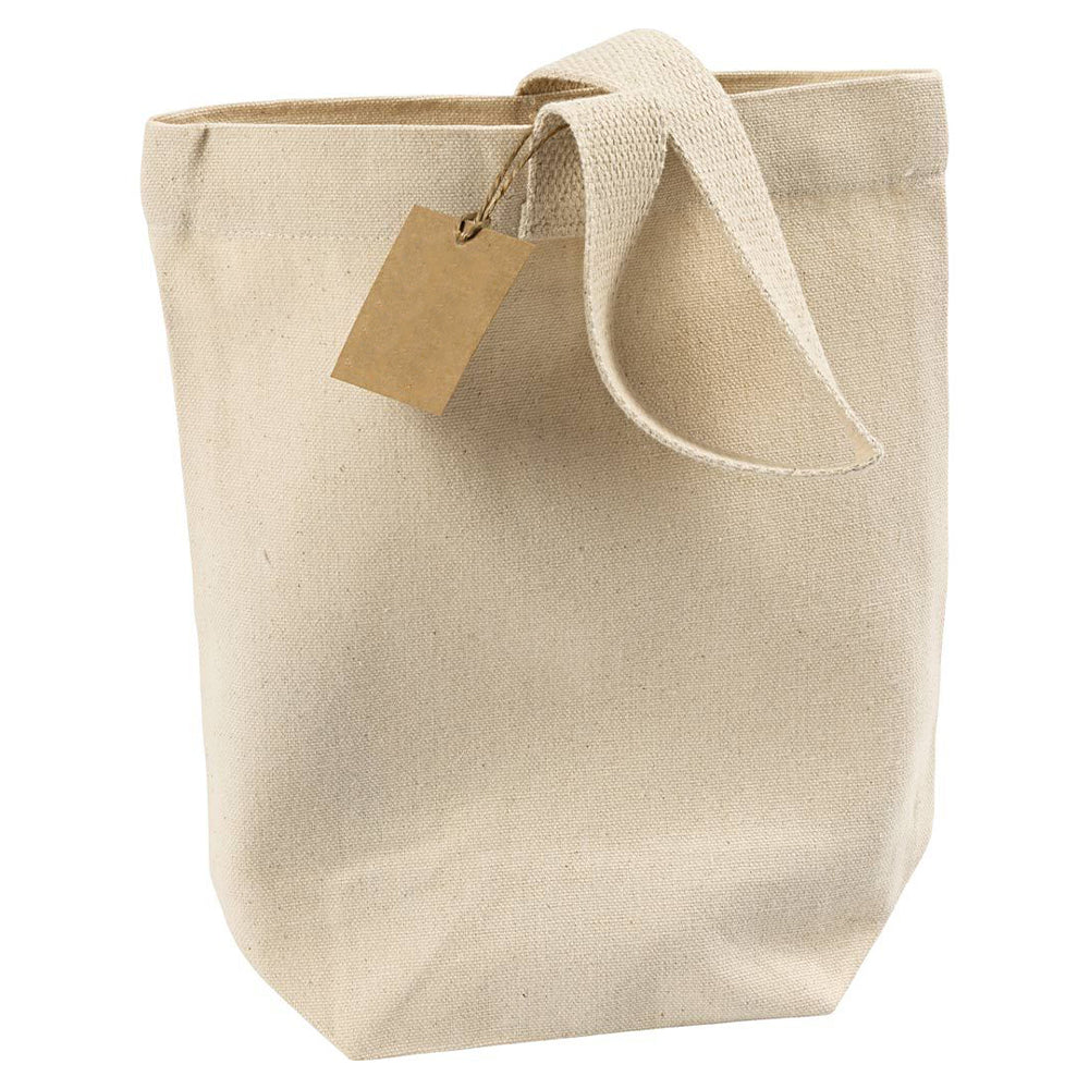 100% Cotton Small Tote Bag | Textile &amp; Fabric Painting | 26x9.5x23cm