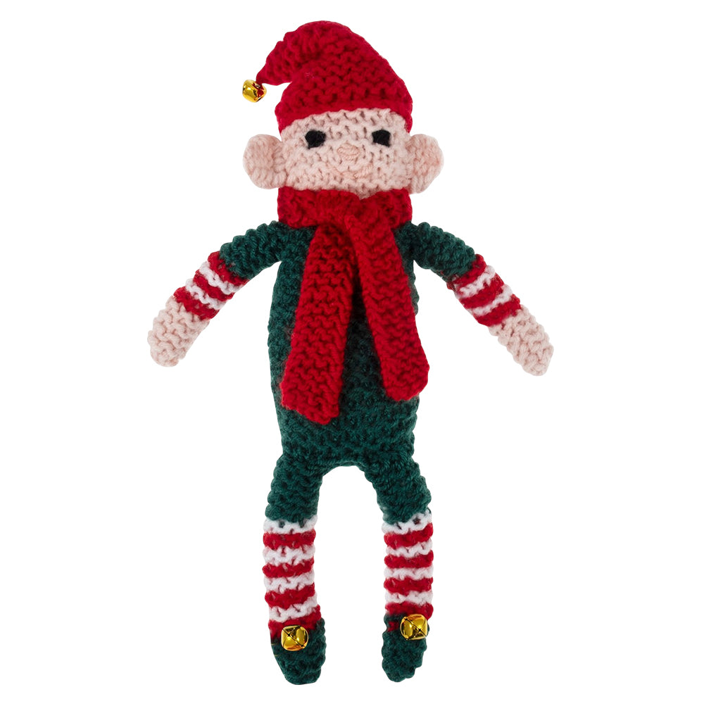 Christmas Elf | Complete Knitting Kit | Makes a 13cm Elf