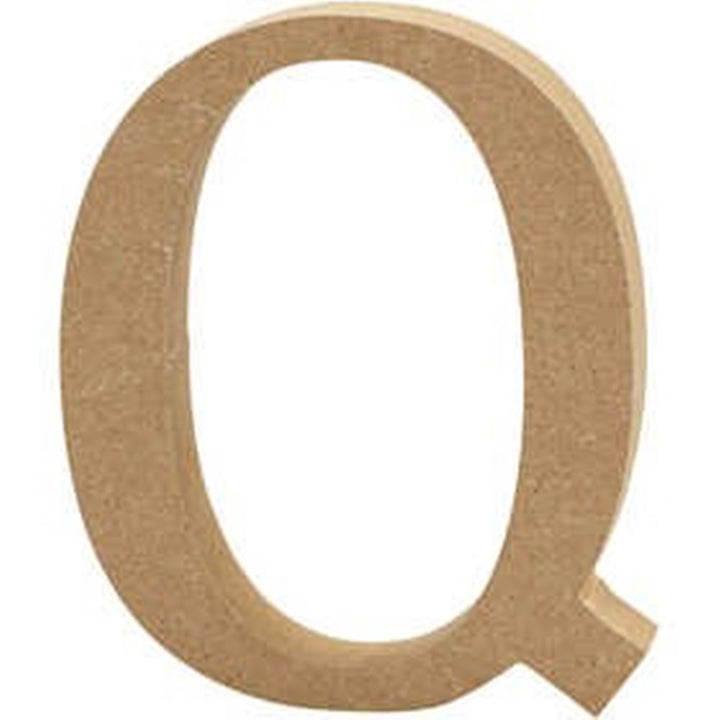 Medium 8cm Wooden MDF Letters, Numbers & Symbols | Wood Shapes for Crafts